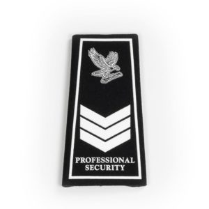 3.1f Security: Epaulette Rubberised